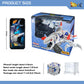 52TOYS BEASTBOX BB-17GW Great White Deformation Toys Action Figure, Converting Toys in Mecha and Cube, Perfect Birthday Party Gift for Teens