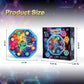 Electronic Table Reflex Game for Solo & 2 Players, Light-Up Memory & Reaction Toy with 4 Game Modes, Family Brain Training Gift for Kids 6 7 8 9 10 11