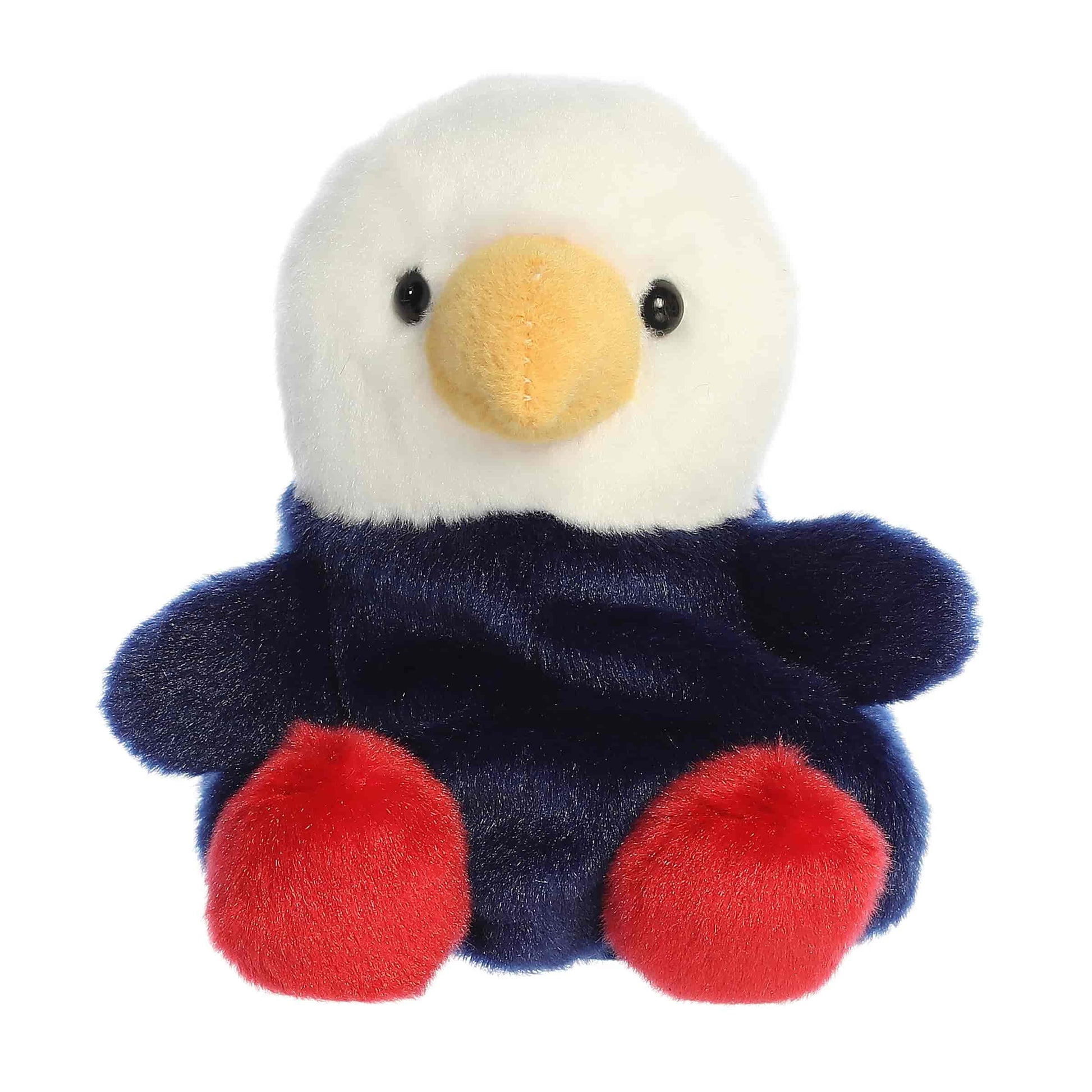 Aurora® Adorable Palm Pals™ Patriot Eagle™ Stuffed Animal - Fun Collectible Plush for Kids and Adult Collectors - Perfect for Decorating Rooms