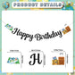 Travel Themed Party Decorations Adventure Time Birthday Decorations Included Happy Birthday Banner Around The World Party Decorations Travel