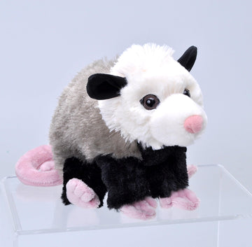 Wild Republic Opossum, Cuddlekins Mini, Stuffed Animal, 8 inches, Gift for Kids, Plush Toy, Fill is Spun Recycled Water Bottles