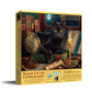 SUNSOUT INC - Black Cat by Candlelight - 500 pc Large Pieces Jigsaw Puzzle by Artist: Image World - Finished Size 19.25" x 26.625" - MPN# 42906