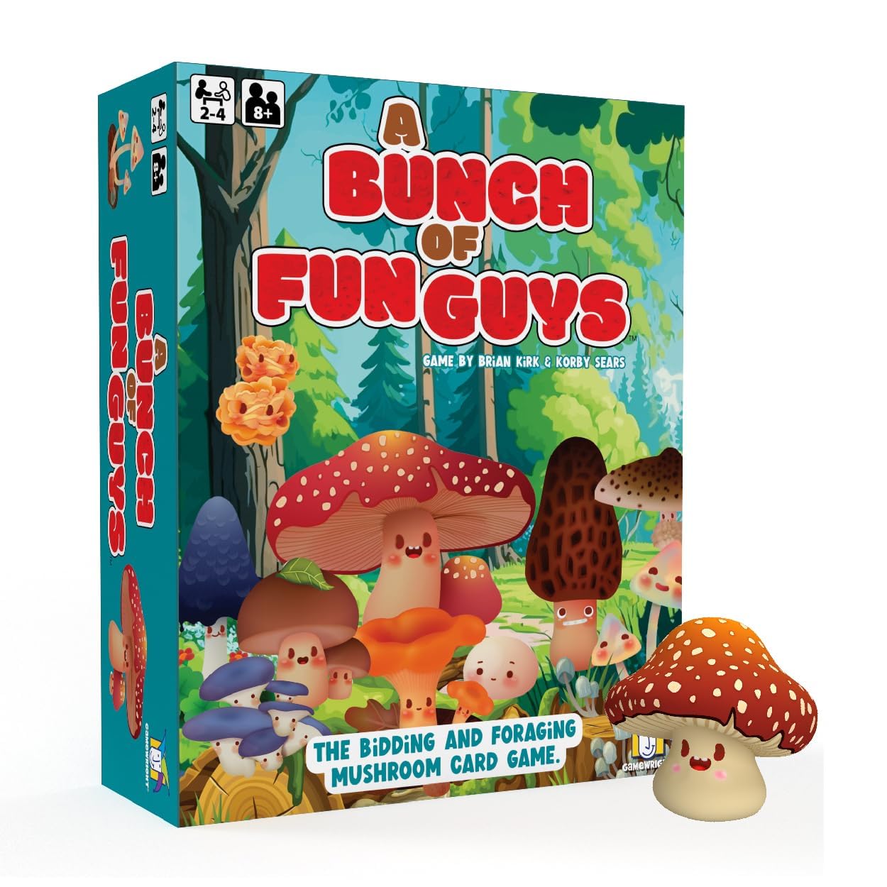 Gamewright A Bunch of Fun Guys - Family Board Games & Kids Games | Card Bidding Game for Kids 8+ | Cooperative Rescue Adventure for 2?4 Players