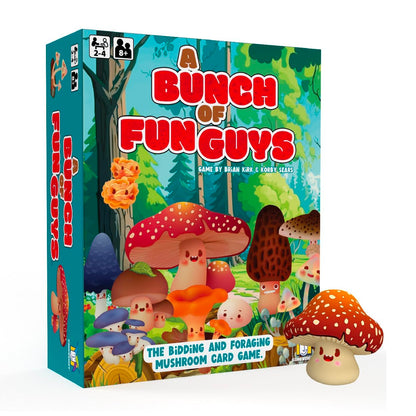 Gamewright A Bunch of Fun Guys - Family Board Games & Kids Games | Card Bidding Game for Kids 8+ | Cooperative Rescue Adventure for 2?4 Players