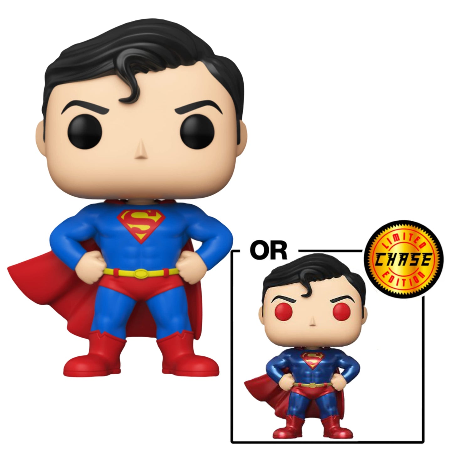 Funko POP! Heroes #159 - Superman [10 inch] Jumbo Sized Pop! Vinyl Figure - Special Edition Exclusive