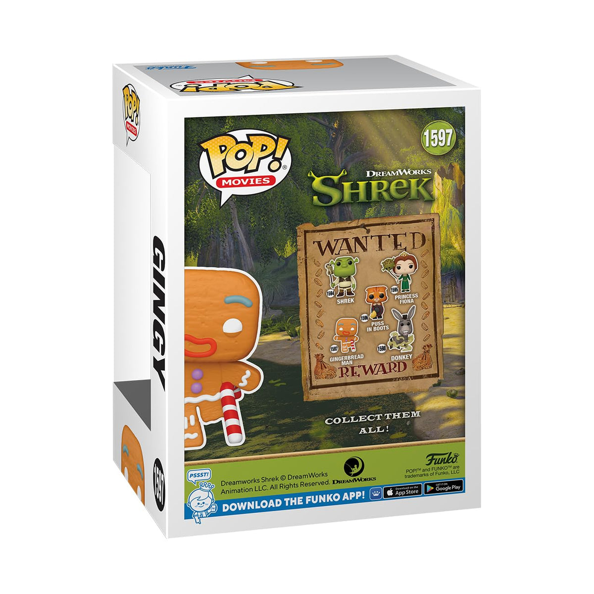 Funko POP! Movies: Shrek DreamWorks 30th - Gingerbread Man