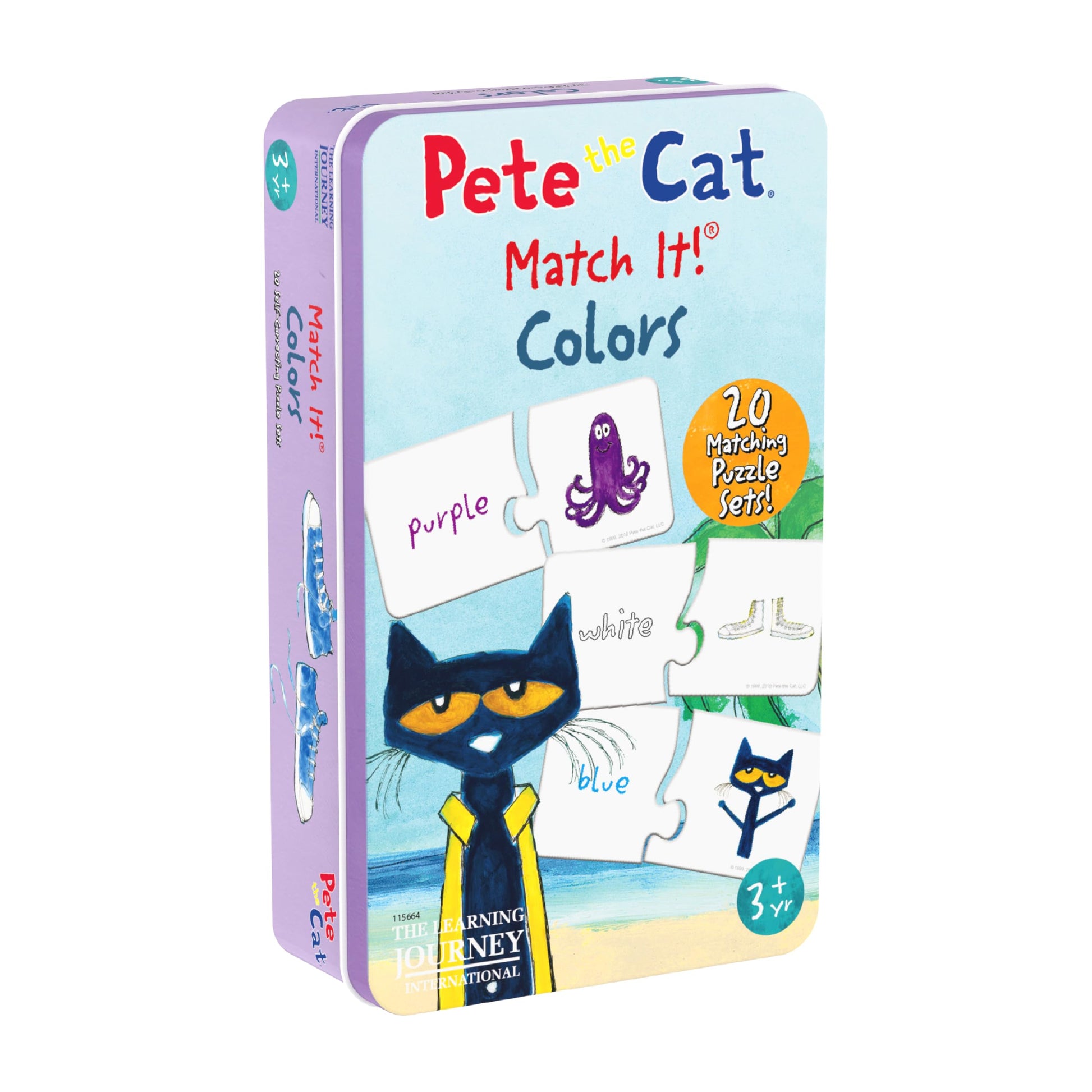 Pete The Cat - Match It! Tin - Colors (New)