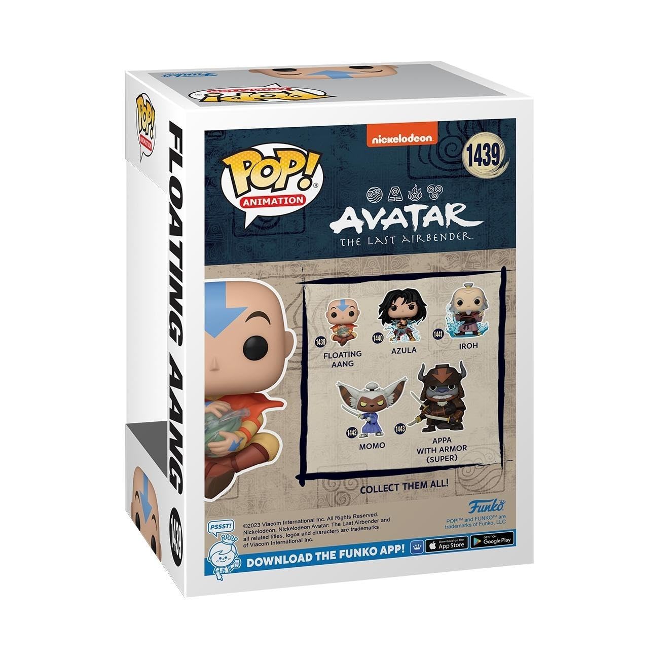 Funko POP! Animation: Avatar: The Last Airbender - Aang Floating - Collectable Vinyl Figure - Gift Idea - Official Merchandise - for Kids & Adults