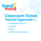 hand2mind Transparent Counters Classroom Kit, Plastic Bingo Chips, Math Bingo Tokens, Math Manipulatives for Preschool, Counters for Kids Math