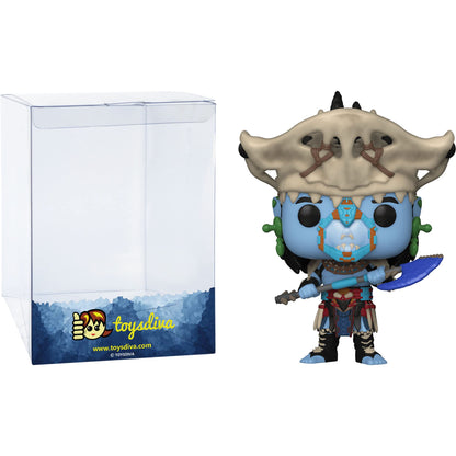 Funko Attuma: P o p ! Vinyl Figurine Bundle with 1 Compatible 'ToysDiva' Graphic Protector (1096-63940 - B)
