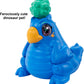 Mattel Cave Club Slate Doll (8-10-inch, Blue Hair) Poseable Prehistoric Fashion Doll with Dinosaur Pet and Accessories, Gift for 4 Year Olds and Up