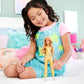 Barbie a Touch of Magic Fashion Doll & Accessories Set, the Glyph with Fantasy Outfit, Pet, Leash & Styling Pieces