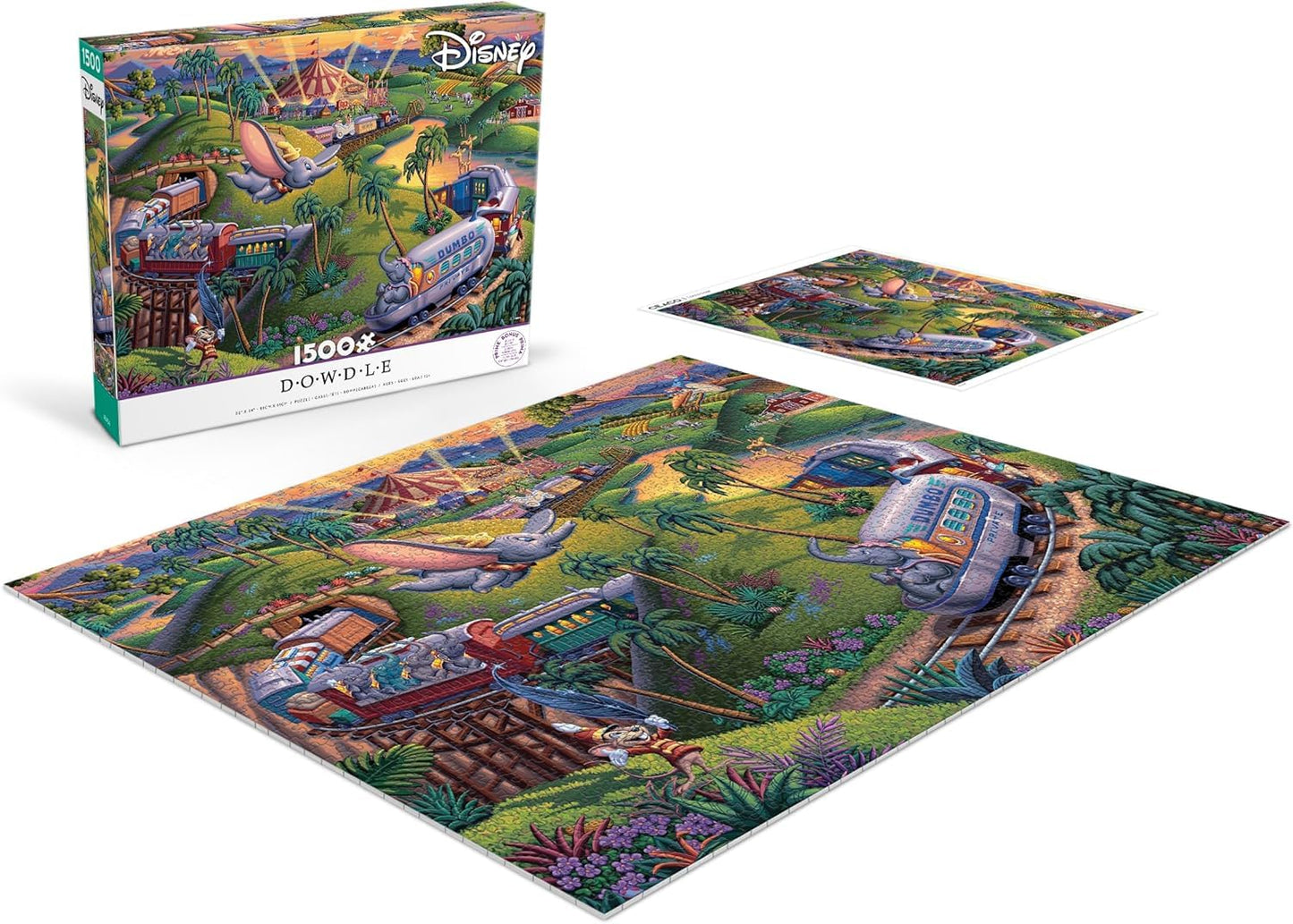 Ceaco - Disney - Dowdle - Dumbo The Flying Elephant - 1500 Piece Jigsaw Puzzle