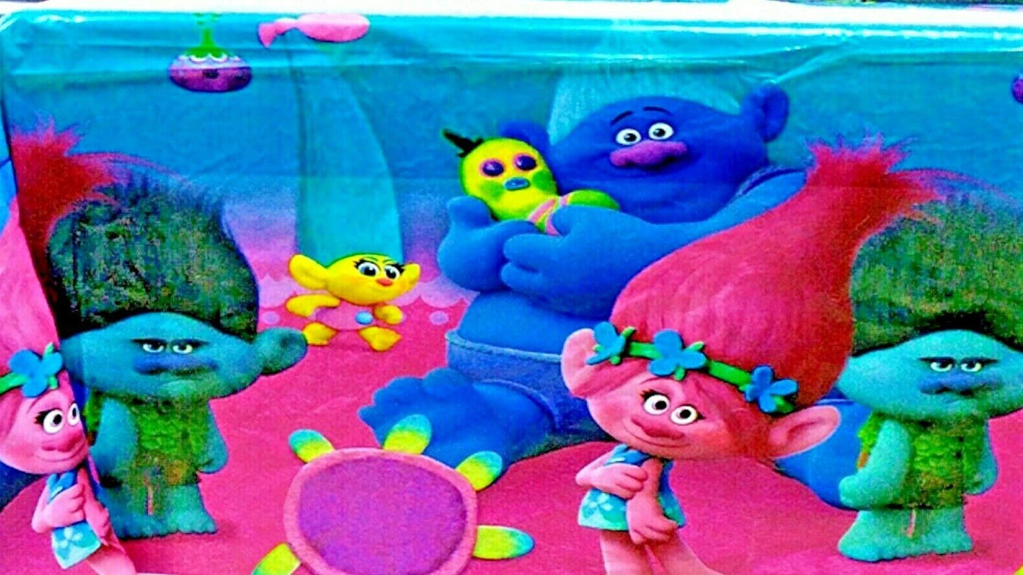 Trolls Plastic Table Cover, 42" x70"