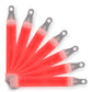 FlashingBlinkyLights 4" RED Mini Glow Sticks (Set of 50)