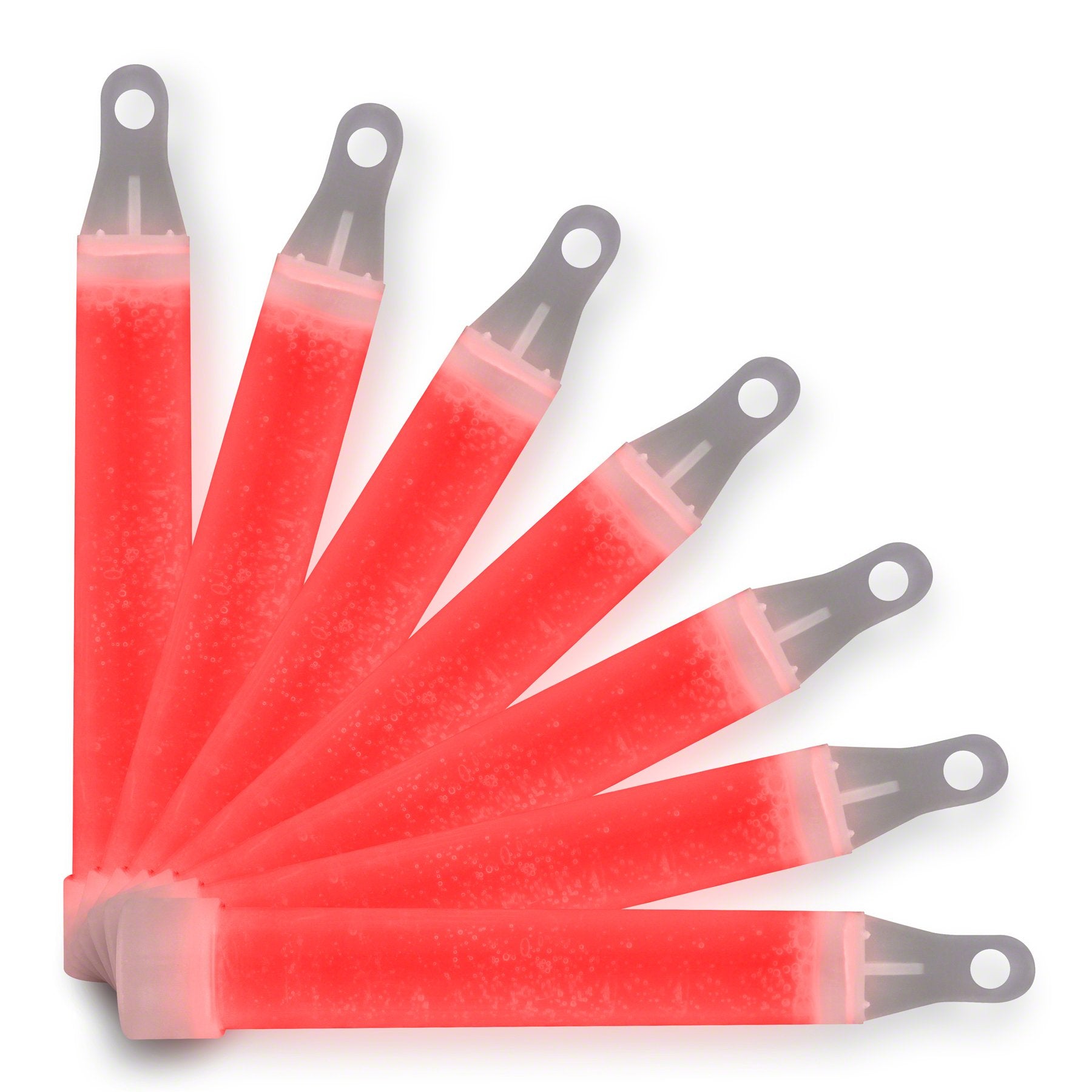 FlashingBlinkyLights 4" RED Mini Glow Sticks (Set of 50)