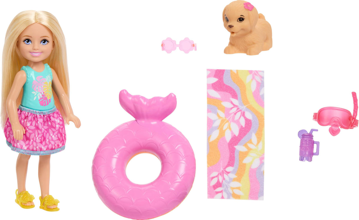 Barbie Summer Vacation Doll and Accessories