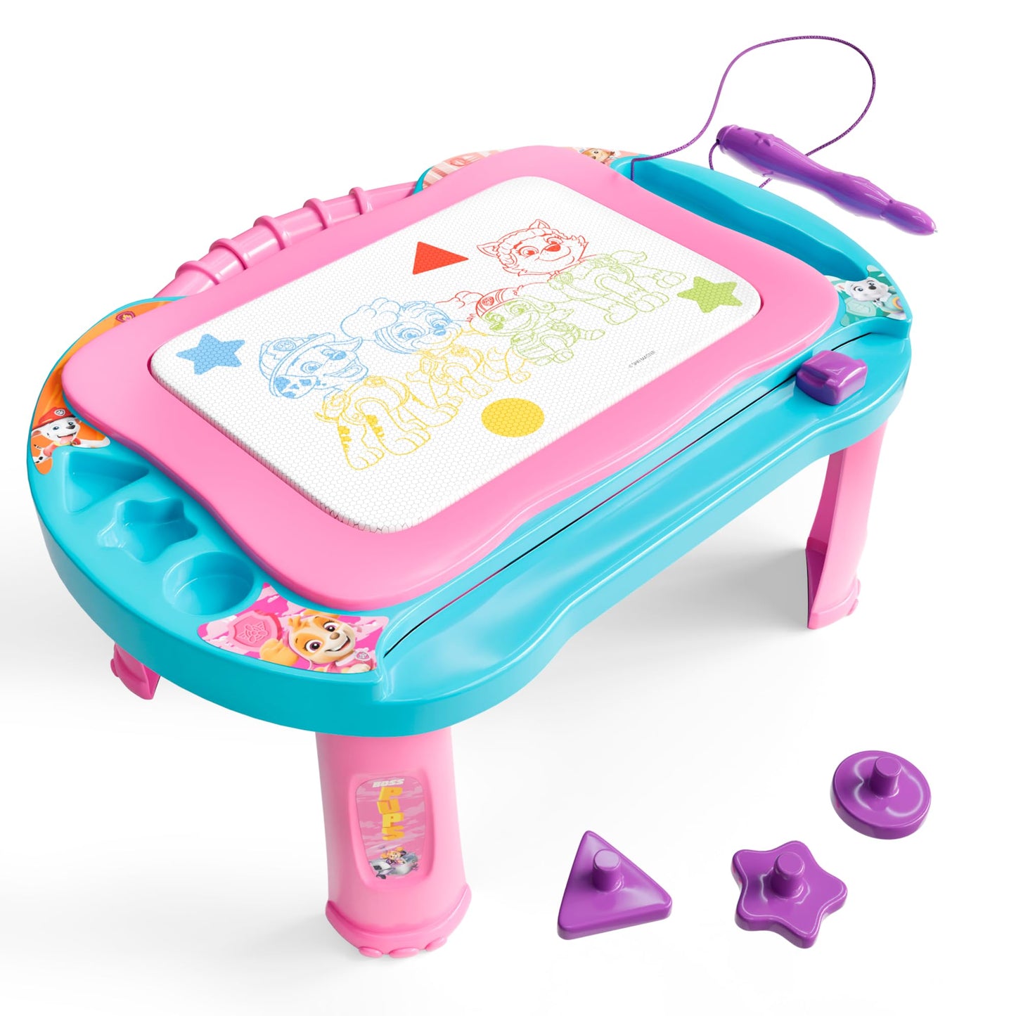 Lollipop Paw Patrol Magnetic Drawing Board - Limitless Creativity with Easy Erasing - Mess-Free Fun, Smart Storage, and Kid-Friendly Design