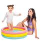 Intex: Inflatable Baby Pool - Sunset Glow - 34"x10", 3 Color Rings, Outdoor & Backyard, Water Splash Kiddie Pool, Soft & Durable, Toddlers-Kids Age 1+