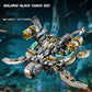 YAOZEBIN Mechanical Sea Turtle Building Block Set - STEM Toys for Boys & Girls 8-12+, Deep Sea Ocean Creature Kit, Home/Office Decor with Light, Great