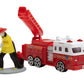 Daron FDNY Deluxe 11-Piece Playset of Die-Cast Metal and Plastic Vehicles, Aircraft, Figures, and Accessories Toy and Collectible Gift Pack for Ages