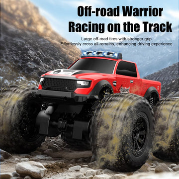 SEKAIHT Amphibious Remote Control Car Waterproof Monster Truck Toys for Kid 4WD All Terrain Off Road RC Cars 2.4G RC Trucks 2 Batteries Drift RC Stunt