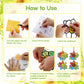 Fennoral 24 Pack God Says You are Sunflower Suncatcher DIY Craft Kit for Kids Religious Christian Bible Verse Hanging Window Ornaments Sunday School