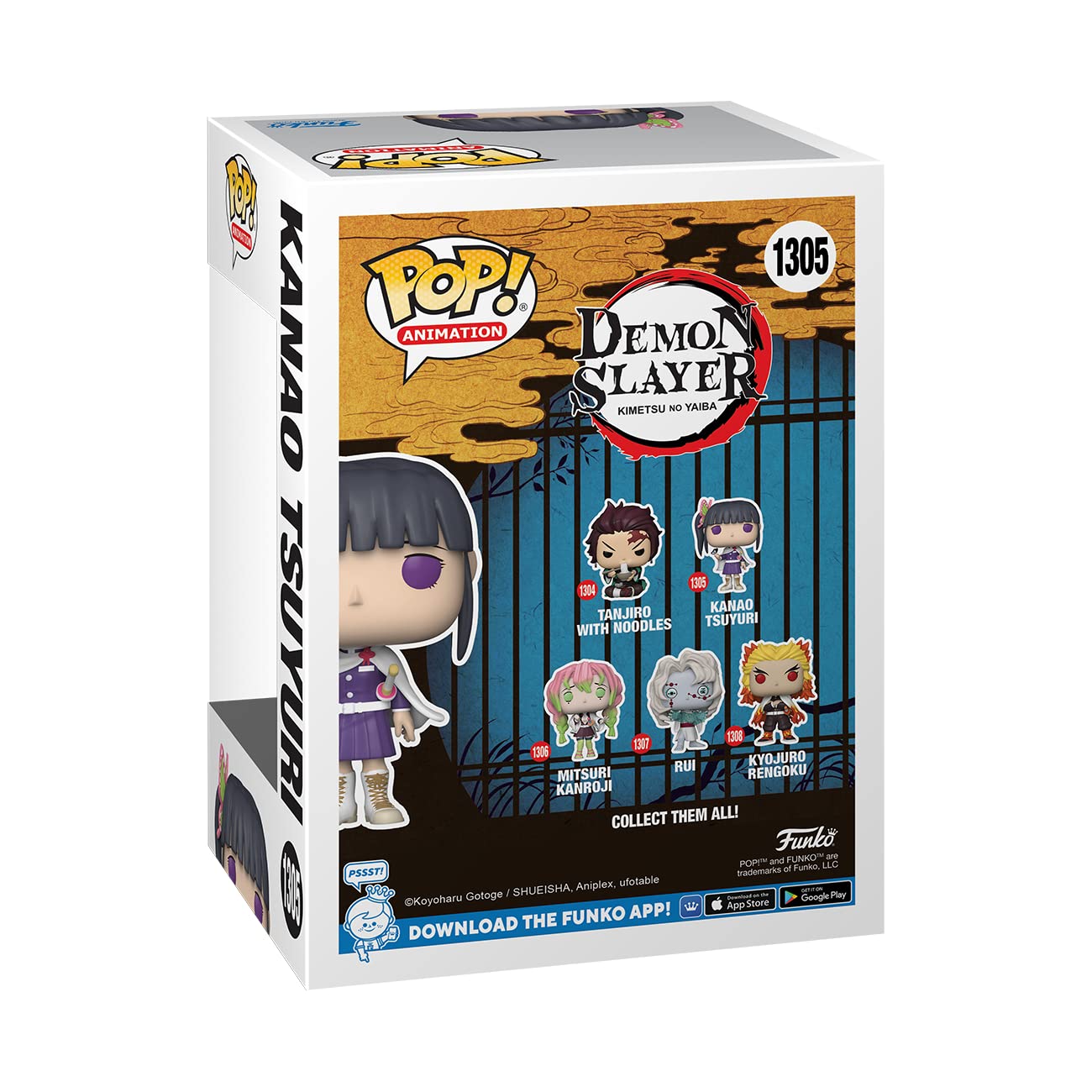Funko POP! Animation: Demon Slayer - Kanao Tsuyuri - Collectable Vinyl Figure - Gift Idea - Official Merchandise - for Kids & Adults - Anime Fans