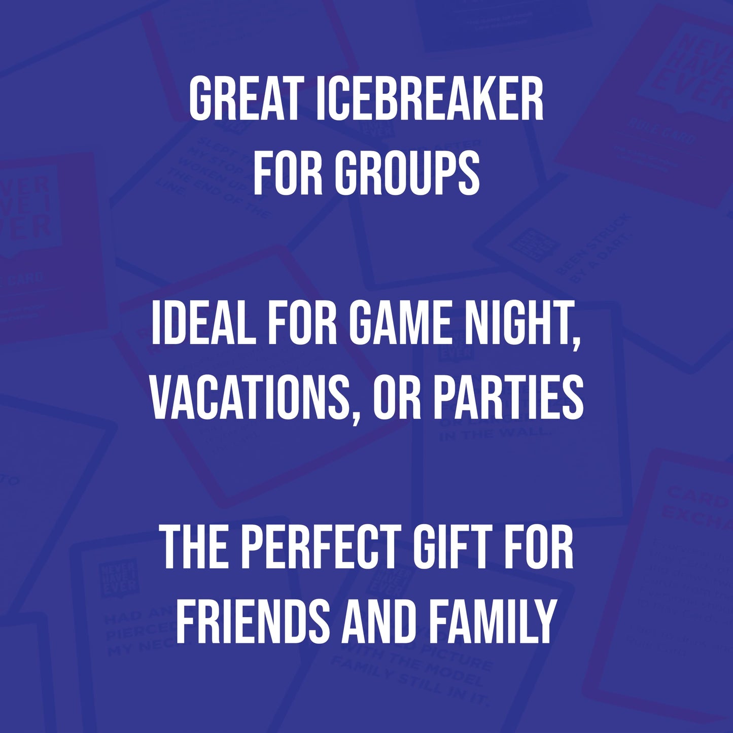 Never Have I Ever Card Game - Party Game of Poor Life Decisions - Ages 17 and Up - The Classic Viral Hilarious and Funny Icebreaker for Adults - 4-12