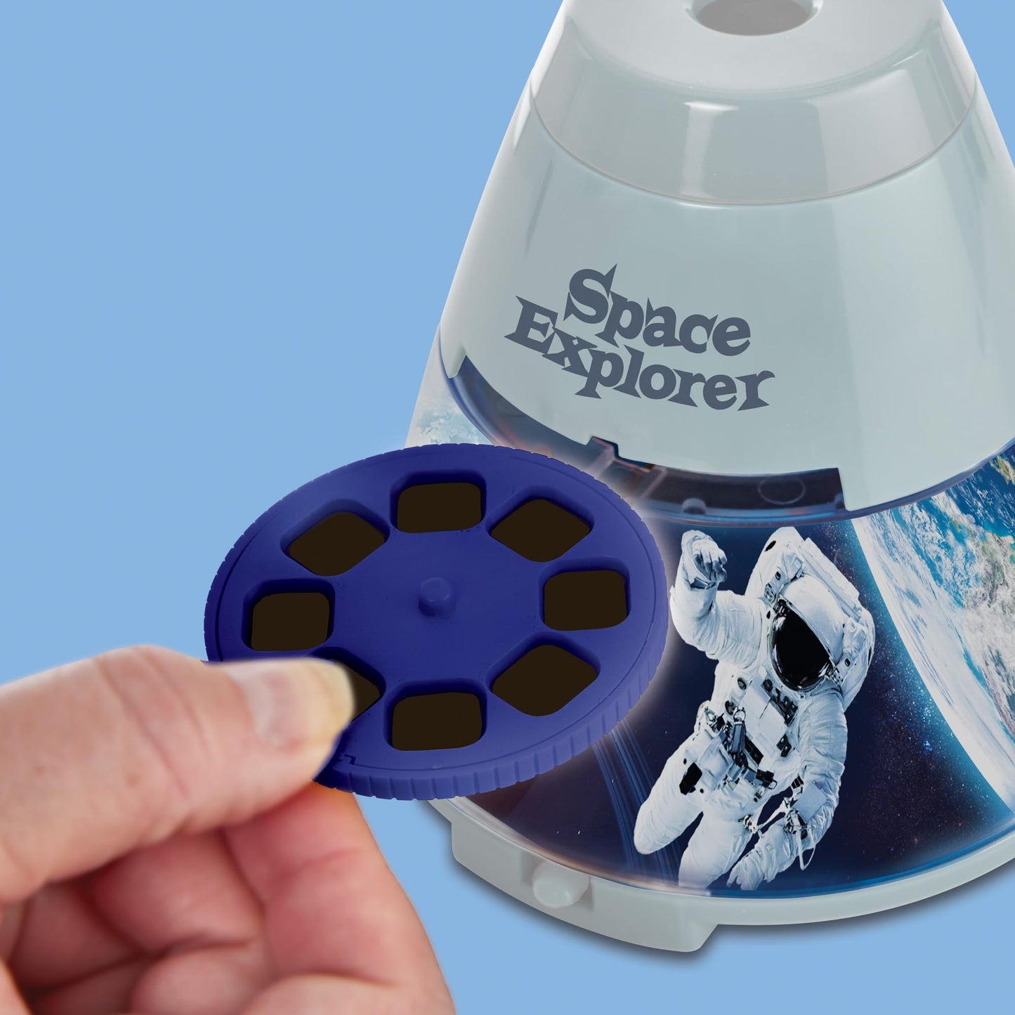 Brainstorm Toys: Space Explorer Room Projector - 24 NASA & Hubble Spacecraft Images, Nebula Nightlight, Kids Ages 6+