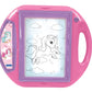 LEXiBOOK, Unicorn Drawing Projector, 4 tampons, 10 templates, Lighting Screen, 1 Pen Included, Artistic and Creative Toy for Girls and Boys