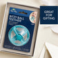 Itzy Ritzy Teething Ball - Flexible Teether Ball Soothes Sore Gums & Features Easy-to-Grip Design - Made of BPA-Free Silicone - Designed for Ages 3
