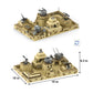 ZECHOCHOZE 1000+ Pcs Military Base Building Brick Sets for Army Mini Figure War Accessories, Include Defence Base Guard Tower, Various Heavy Weapons