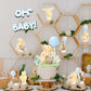 Winnie Cake Topper with Cupcake Toppers for Baby Shower Decorations for Boys Winnie Cake Cupcake Decorations Birthday Party Supplies 25Pcs