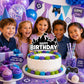 Video Game Birthday Cake Topper 10th Birthday Cake Decoration for Boys Girls Kids