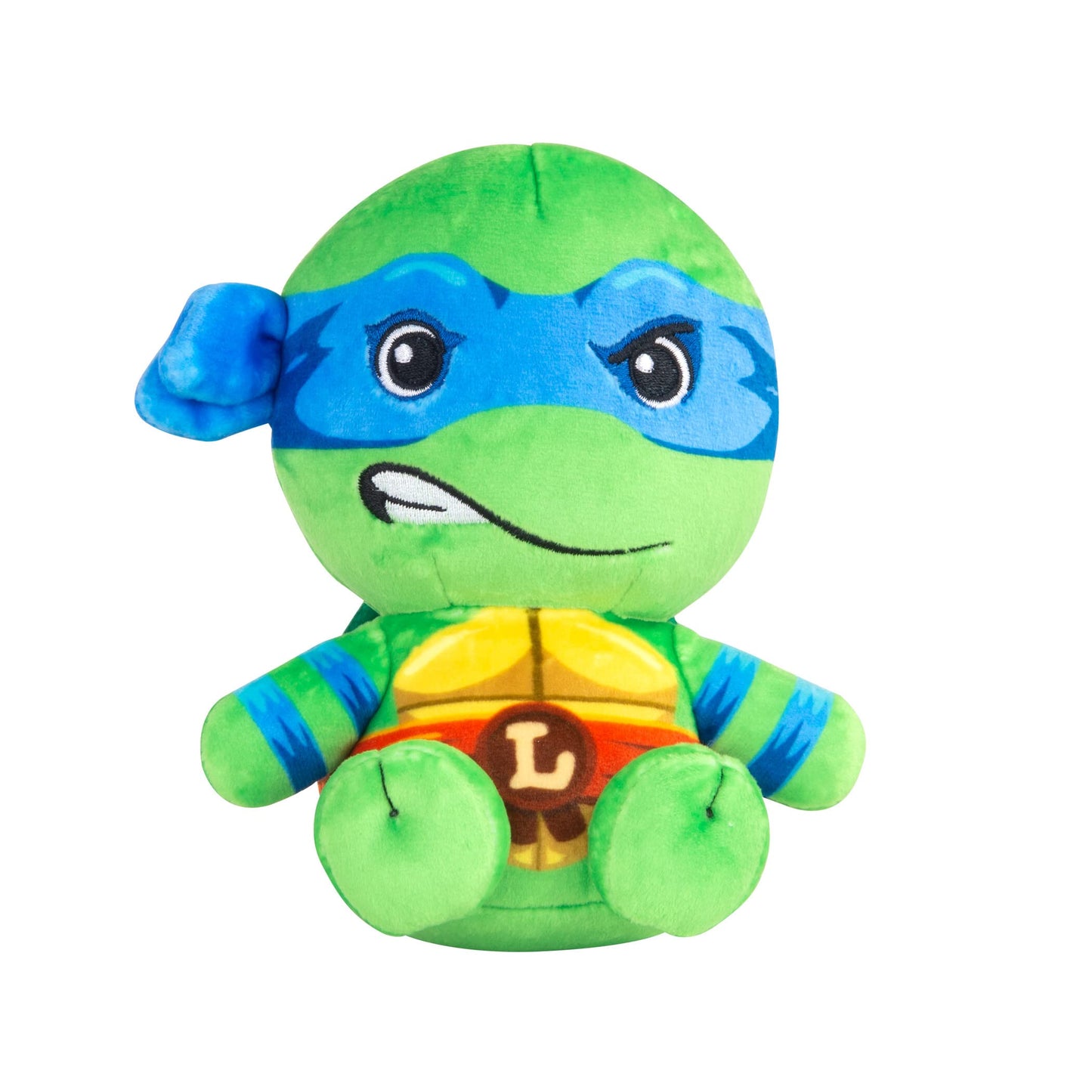 Club Mocchi-Mocchi- Teenage Mutant Ninja Turtles Plush - TMNT Leonardo Plushie - Ninja Turtle Stuffed Animal Toys and Room Decor - Plush Collectible
