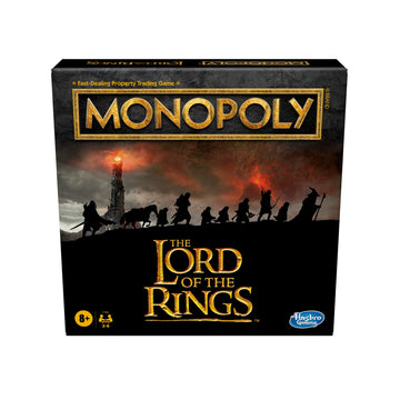 Hasbro Gaming Monopoly: The Lord of The Rings Edition Board Game Inspired by The Movie Trilogy, Play as a Member of The Fellowship, Ages 8 and Up