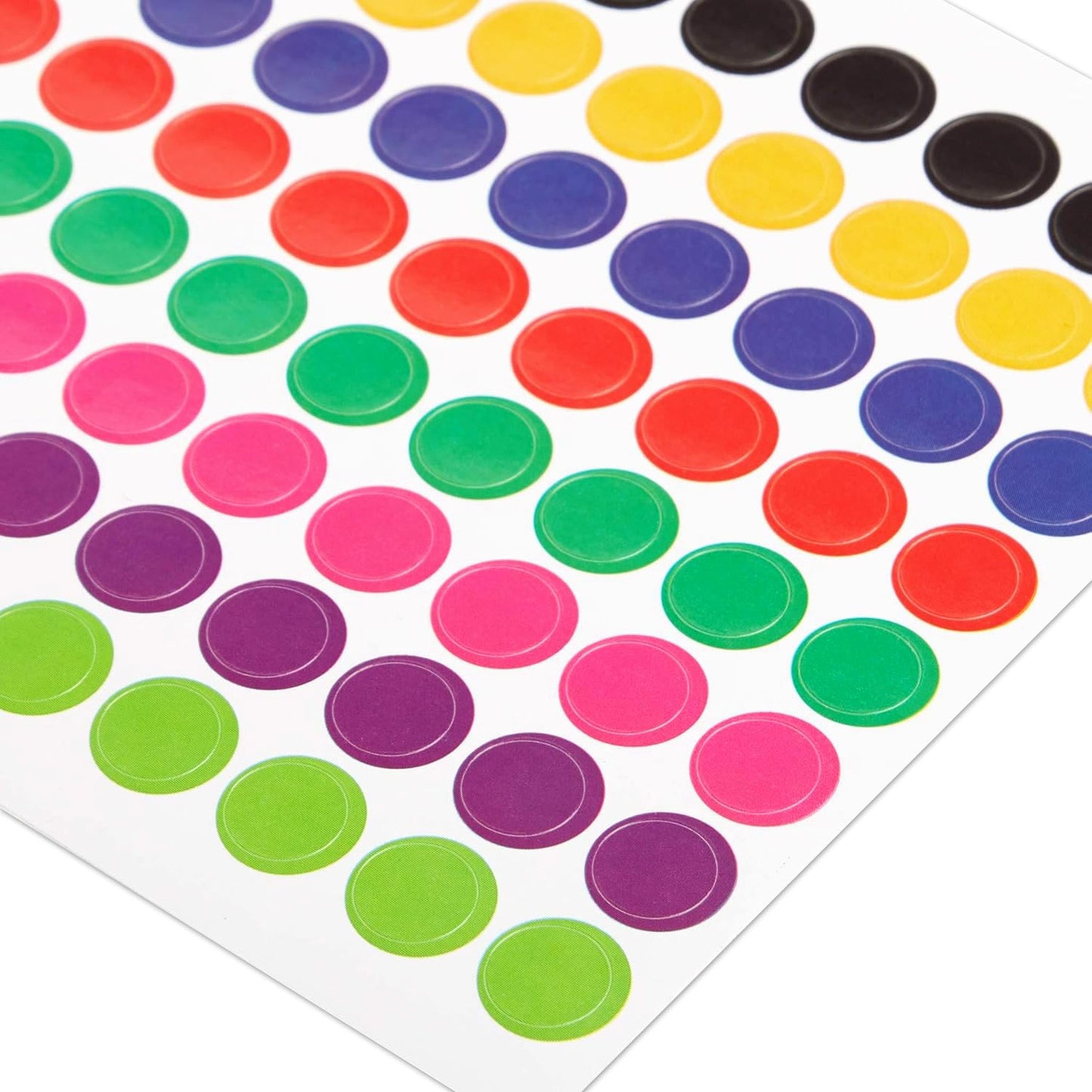 Teacher Created Resources Colorful Circles Mini Stickers (4820)