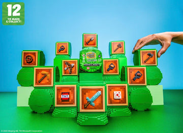 MGA's Miniverse Make It Mini Minecraft, Minecraft, Crafting, Mining, Pixel, Tools, Animals, Blind Packaging, DIY, NOT Edible, Collectors, Gifts, 8+