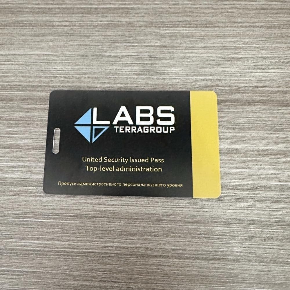 FLOORSOUTH Escape from Tarkov Red Card TerraGroup Labs Key Card Accessories 7pcs