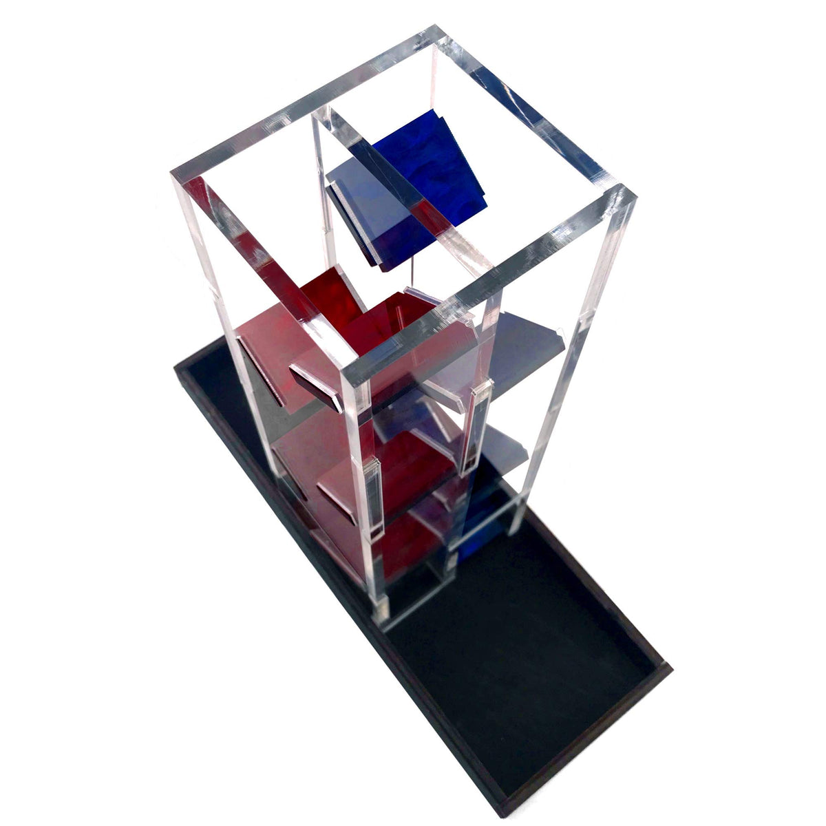 C4Labs Colour Lux Dueling Dice Tower - Battling Colors (Red/Blue)