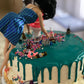 SAMCAMI 21st Birthday Cake Topper, Mini Alcohol Bottles and Mini Toilet, Miniature Things, Miniature Dollhouse Accessories