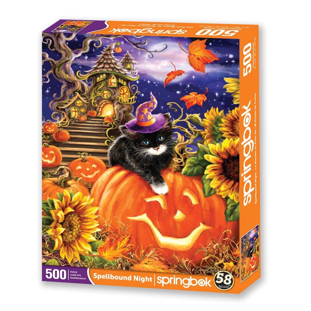 Springbok Spellbound Night 500 Piece Jigsaw Puzzle for Adults and Family