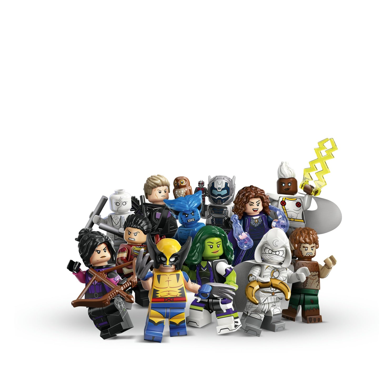 Lego Minifigures Marvel Series 2 6 Pack 66735 Mystery Blind Box, Surprise Collectible Characters for Role Play or to Add to a Minifigure or Marvel