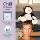 warmies Microwavable & Weighted Stuffed Animals, Monkey - Heated Stuffed Animal Plushie for Warmth & Comfort - Cute Soft Plush Toys for Adults