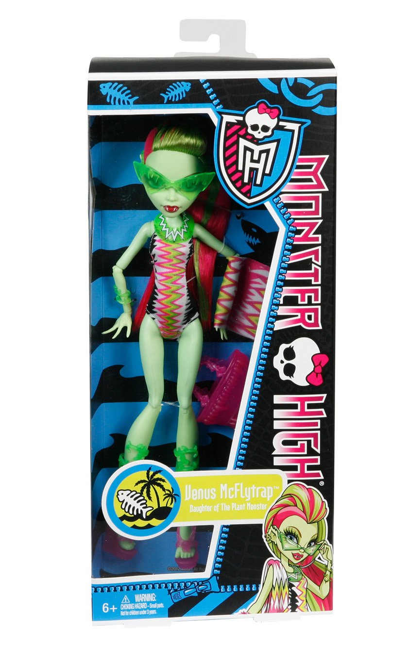 Monster High Beach Beasties Venus McFlytrap Doll