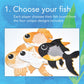 Last Night Games The Finest Fish | Mensa Recommended Strategic Board Game | Tile Placement Game for Families
