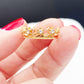 Miniature Gold Crown, Dollhouse Tiny Miniature Crown, with Diamond Rhinestones, Fairy Crown, for Fairy Tale Garden, Dollhouse Miniature, Terrarium