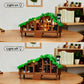 Folk Cabin Building Set, Folk House Compatible with Lego Forest Cabin House Building Creative Collection Toys, Mysterious Cabin Model,Christmas