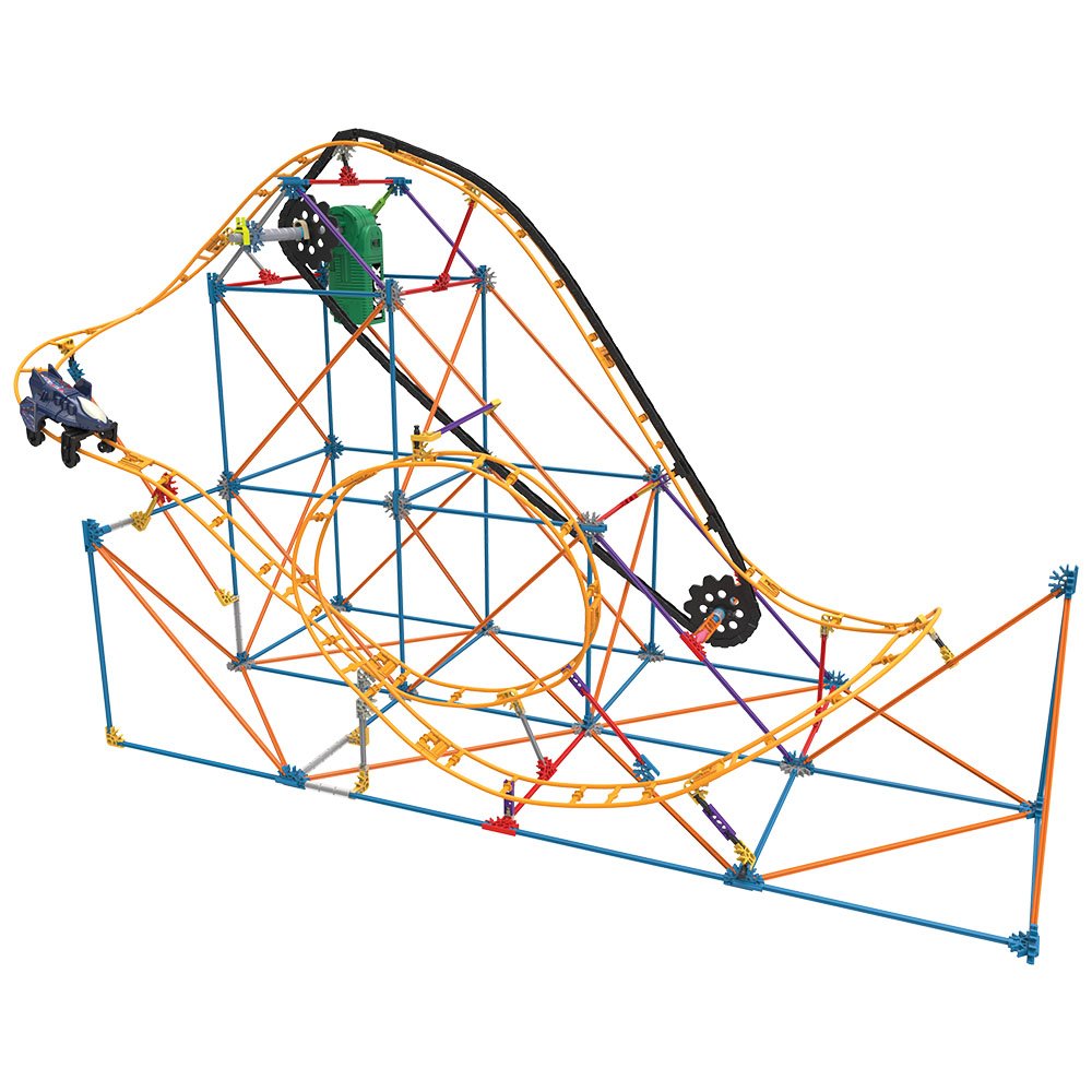 K'Nex 18515 Mecha Strike Roller Coaster Building Set